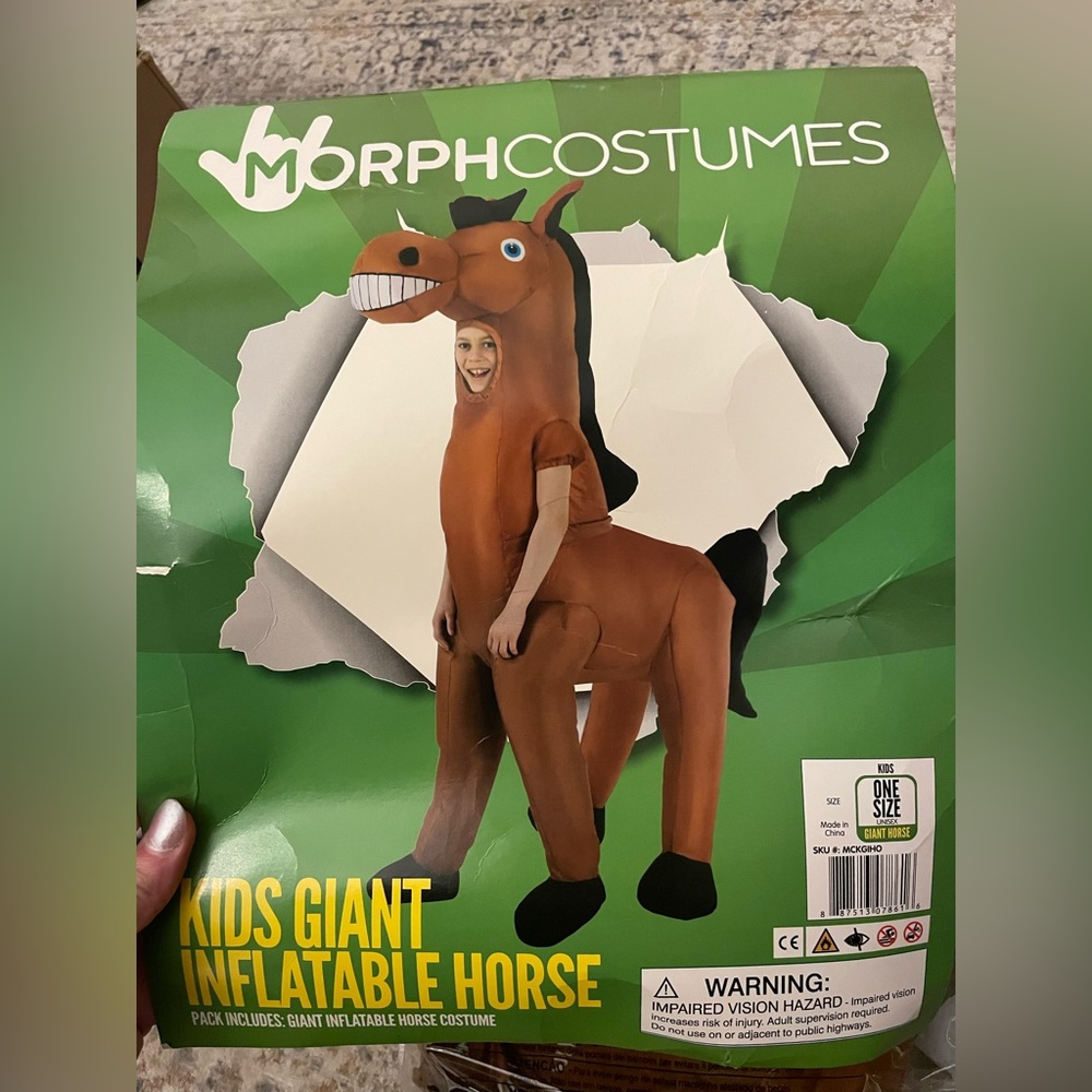 Kids Giant Inflatable Horse